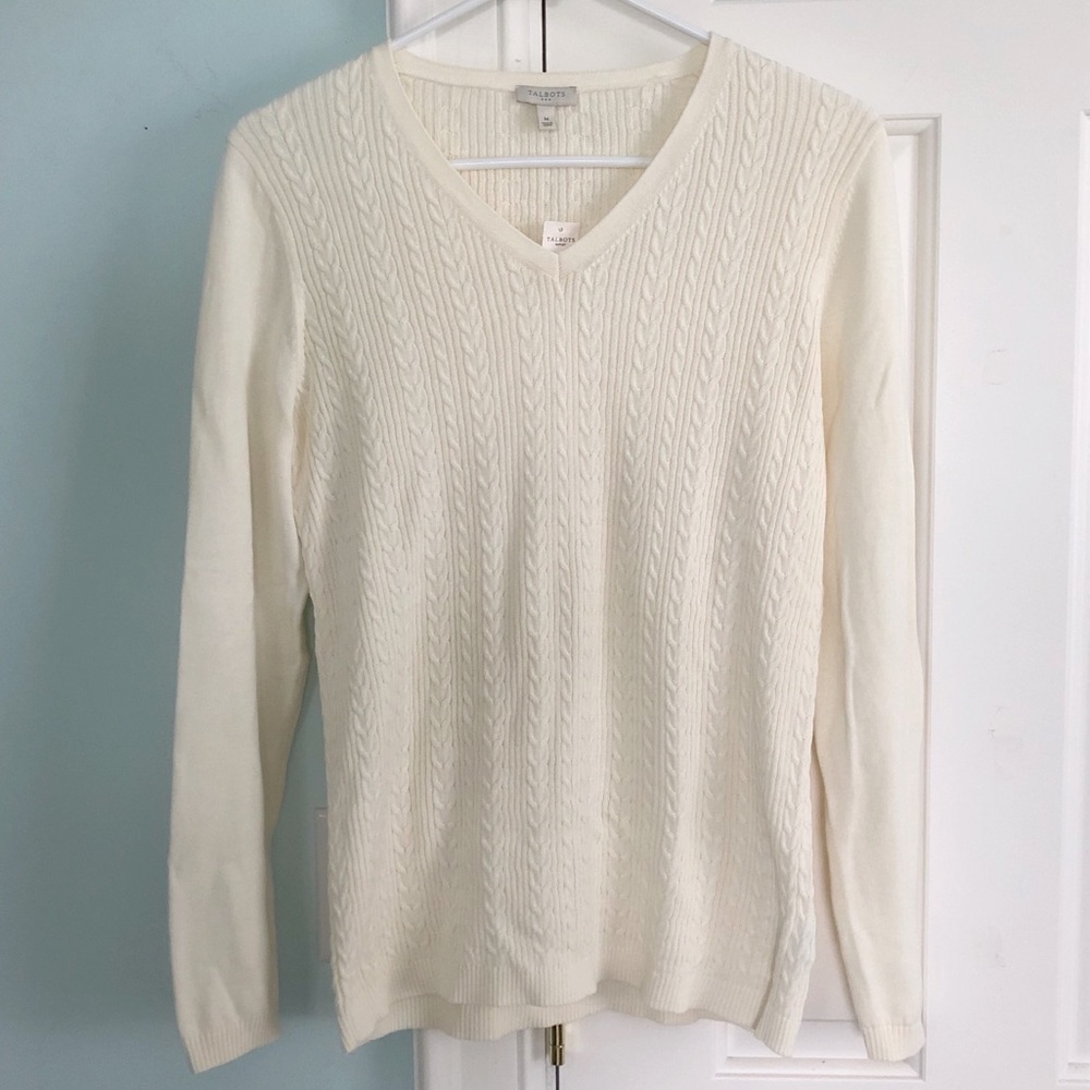 Talbots V Neck Light Sweater